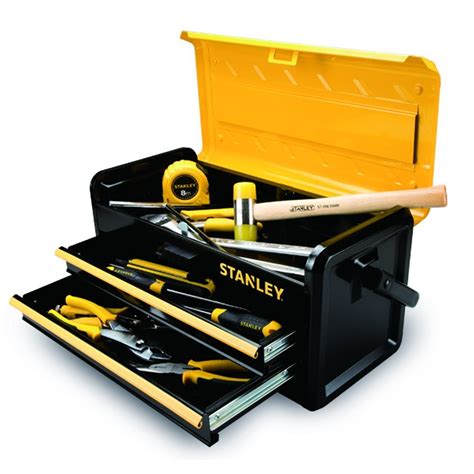 Stanley Tools and Consumer Storage STST19502 Metal Box with 